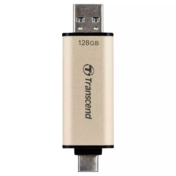 Memorie USB Transcend JetFlash 930C, 128GB, Auriu