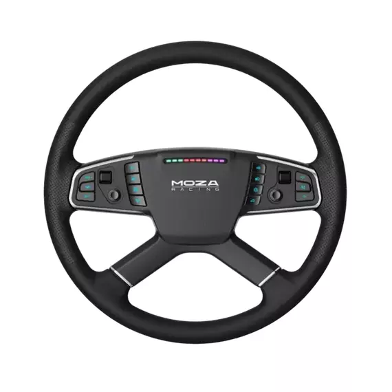 Volan Gaming MOZA Trucking Bundle, Negru
