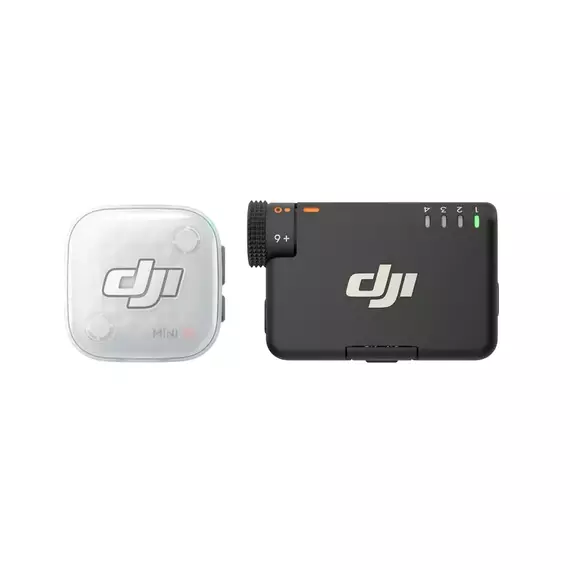 DJI Mic Mini 2S (1 TX + 1 RX), Black