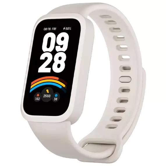 Ceas Sport/Antrenament Xiaomi Smart Band 9 Active, Bej | Alb, 2 image