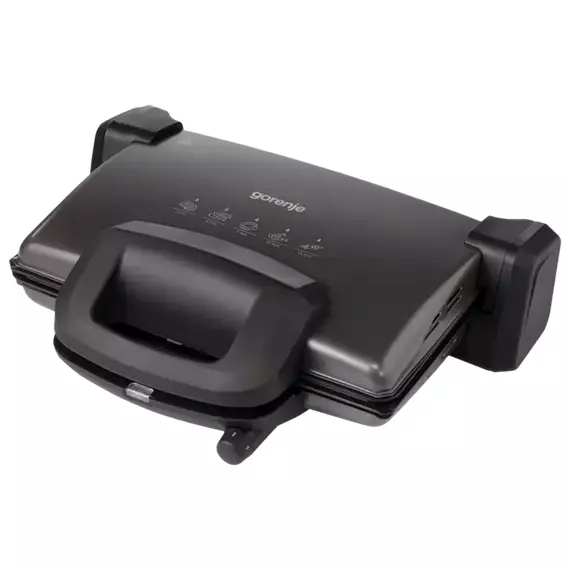 Grătar electric Gorenje CONTACT GRILL KR1800SDP, 1800W, Negru
