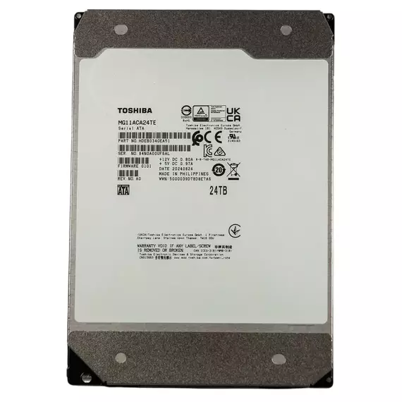 Unitate HDD Toshiba Cloud-Scale Capacity MG11, 3.5", 24 TB , 4 image