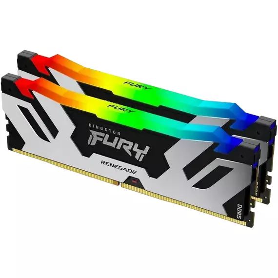 Memorie RAM Kingston FURY Renegade RGB, DDR5 SDRAM, 6400 MHz, 64GB, KF564C32RSAK2-64