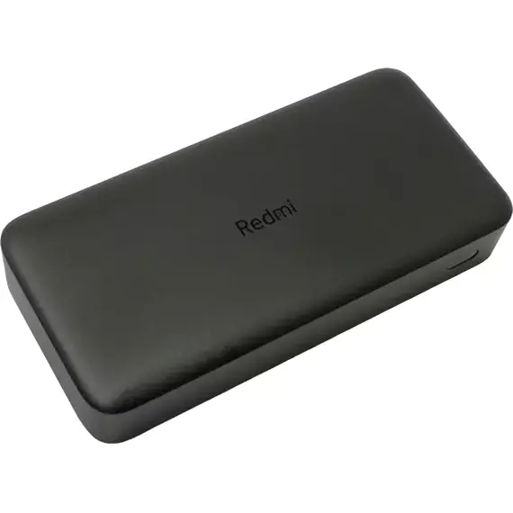 Acumulator extern Xiaomi Power Bank Redmi, 20000mAh, Negru