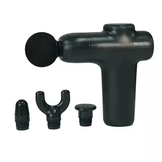Pistol pentru masaj Yesido Massage Gun MG01, Negru