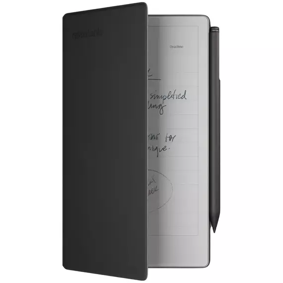 reMarkable Paper Pro Move 7.3" Bundle 2/64GB with Marker Plus Book Folio Cover, Leather Black, 2 image