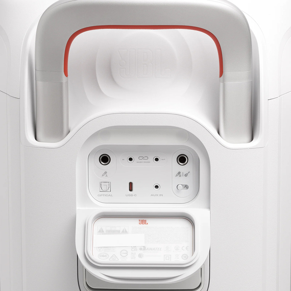 JBL Bluetooth Partybox Stage 330, White, 3 image