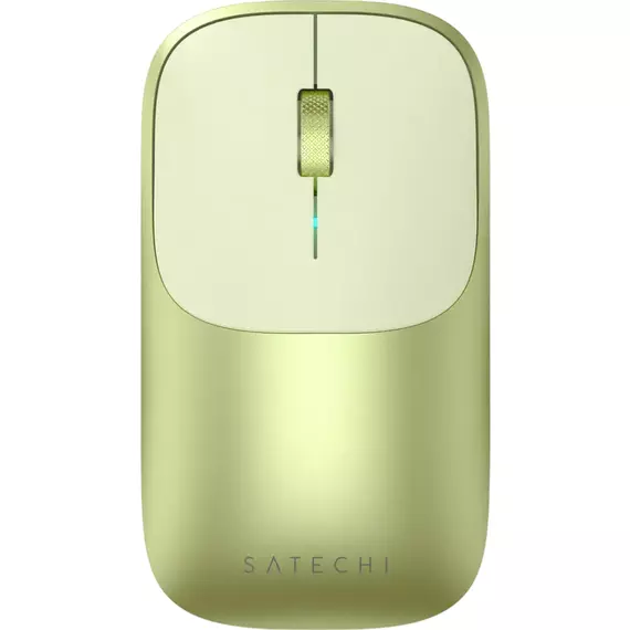 Wireless Mouse Satechi Slim EX, 3 buttons, Ambidextrous, Rechargeable, Bluetooth 5.0, Citrus