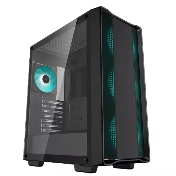 Carcasă PC Deepcool CC560 V2, Full-Tower, Fără PSU, Negru