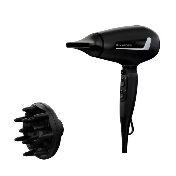Uscător de păr Rowenta Pro Expert CV8820F0, 2100 W, Negru, 2 image