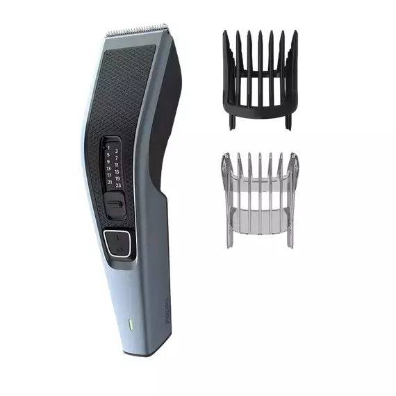 Aparat de tuns Philips Series 3000 HC3530/15, Albastru deschis | Negru