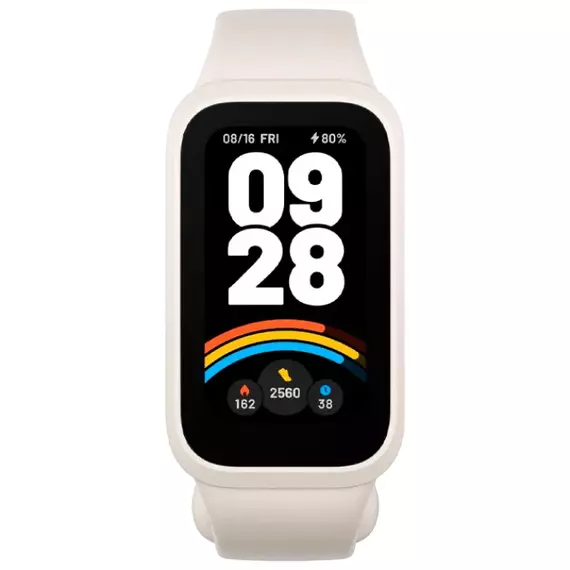 Ceas Sport/Antrenament Xiaomi Smart Band 9 Active, Bej | Alb, 4 image