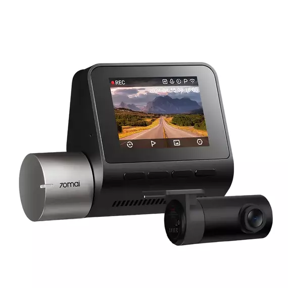 Set Dash Cam față și spate 70mai A510 + RC11, Negru