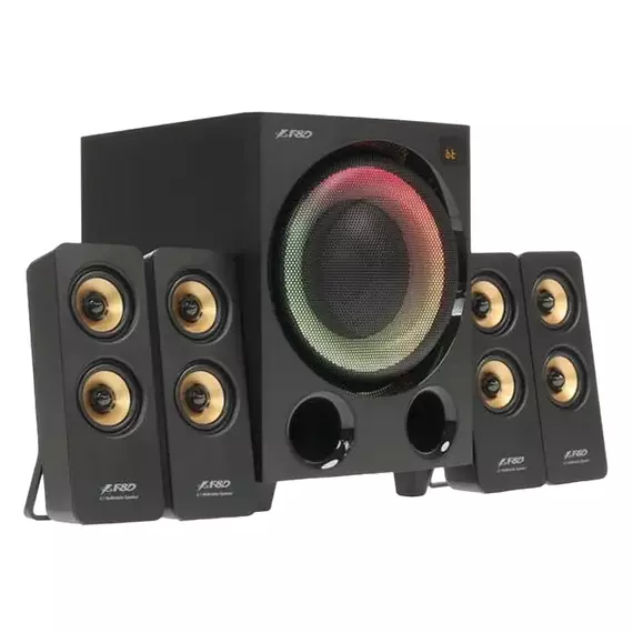 Sistem audio F&D F7700X, Negru, 5 image
