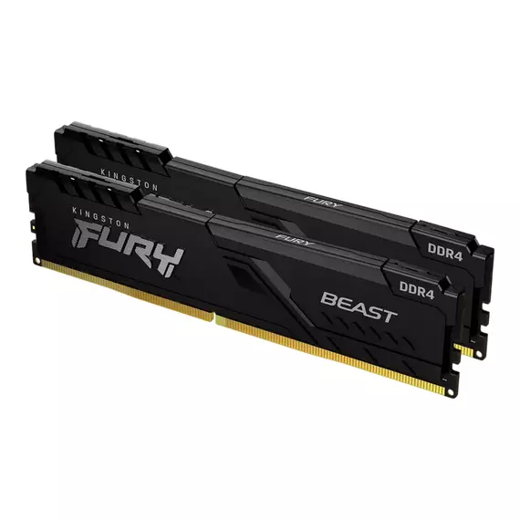 Memorie RAM Kingston FURY Beast, DDR4 SDRAM, 3200 MHz, 32GB, KF432C16BB1K2/32WP