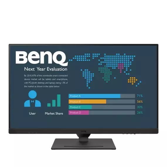31,5" Monitor BenQ BL3290QT, IPS 2560x1440 WQHD, Negru, 7 image