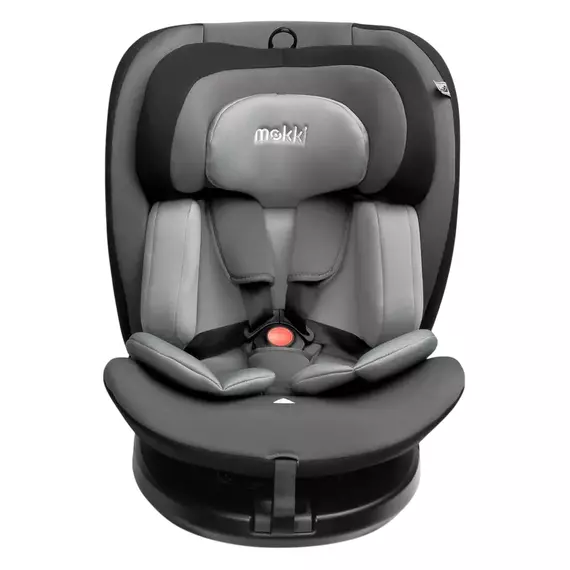 Scaun auto Caretero Mokki i-Size, Grupa 0+/1/2/3 (0-36 kg), Gri, 6 image