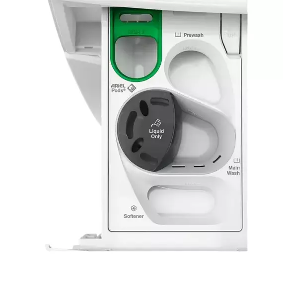 Mașină de spălat cu uscător AEG LWR85165O, 10kg, Alb, 2 image