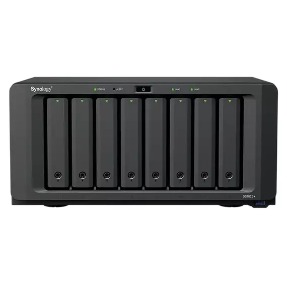 Stocare atașată la rețea SYNOLOGY DS1825+, Negru, 3 image