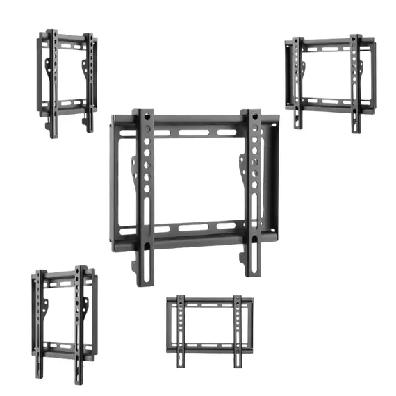 Suport fixat pe perete Gembird WM-42F-04, Negru, 6 image