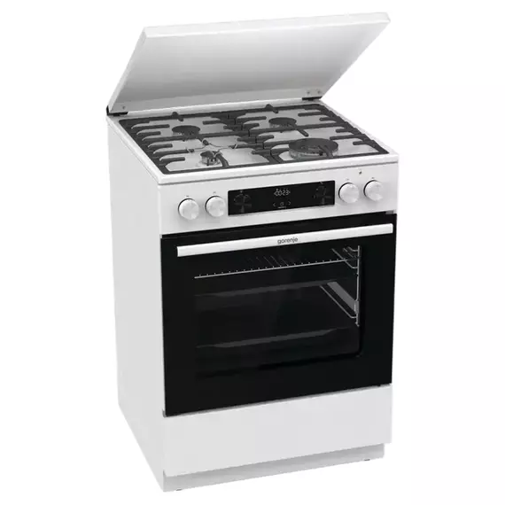 Aragaz Mixt Gorenje GKS6C71WA, Alb, 3 image