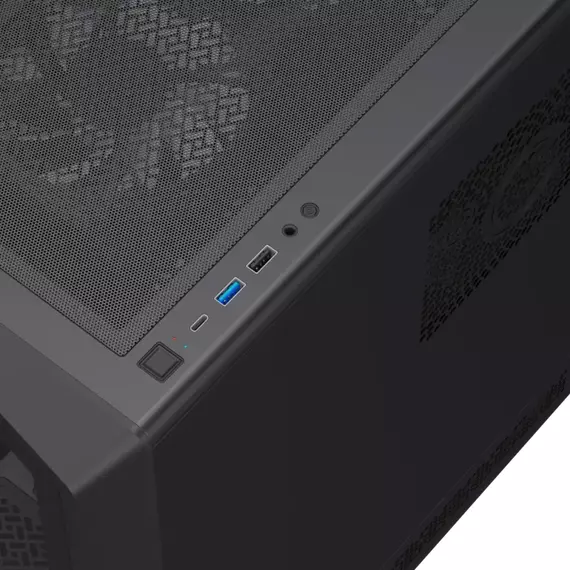 Carcasă PC Gamemax Vista COC AB, Midi-Tower, Fără PSU, Negru, 4 image