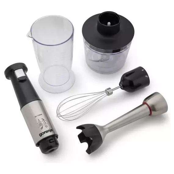 Blender de mână Gorenje HBX1500VS, Oțel inoxidabil, 6 image
