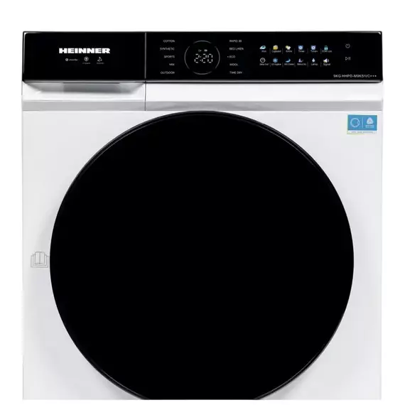Uscător de rufe Heinner HHPD-M9K5IVC+++, 9kg, Alb, 3 image