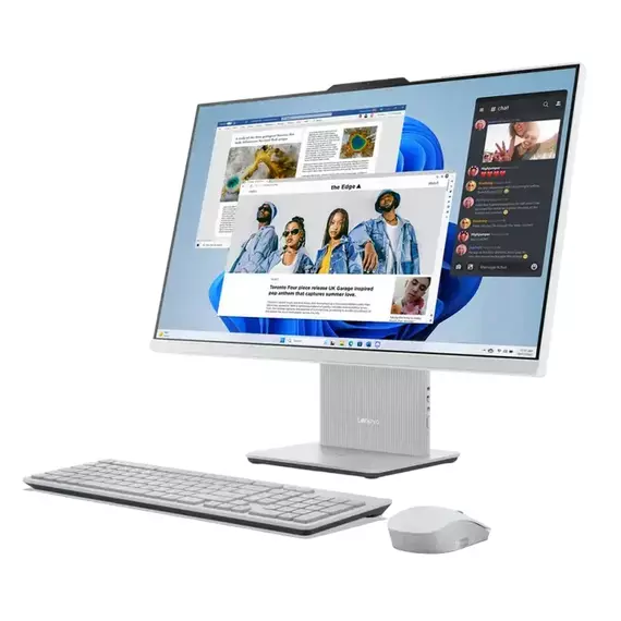 Lenovo AIO IdeaCentre 3 27ARR9 Cloud Grey (27" FHD IPS 300nits Ryzen 5 7533HS  3.3-4.4GHz, 8GB, 512G, 7 image