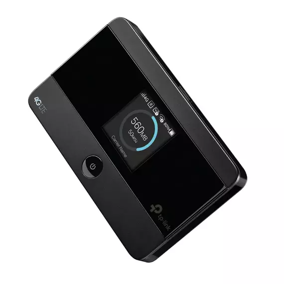 Wi-Fi Router mobil TP-LINK M7350, 2G, 3G, 4G, Negru, 3 image