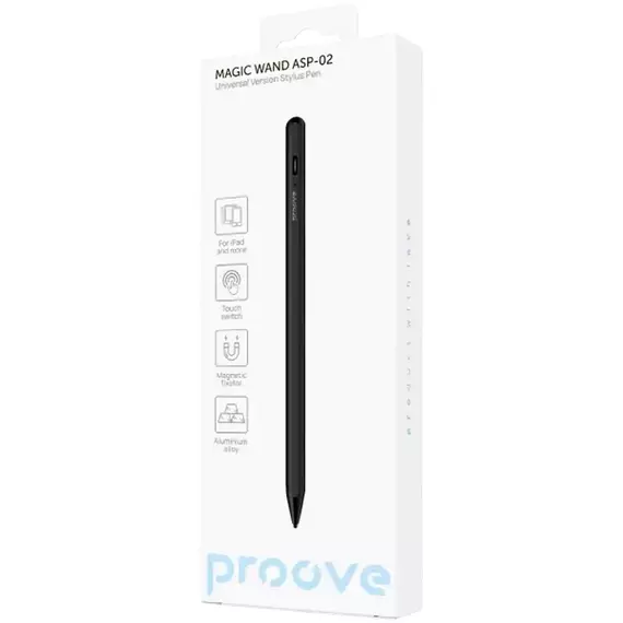 Proove Stylus Pen Magic Wand Universal Version ASP-02,Black, 3 image