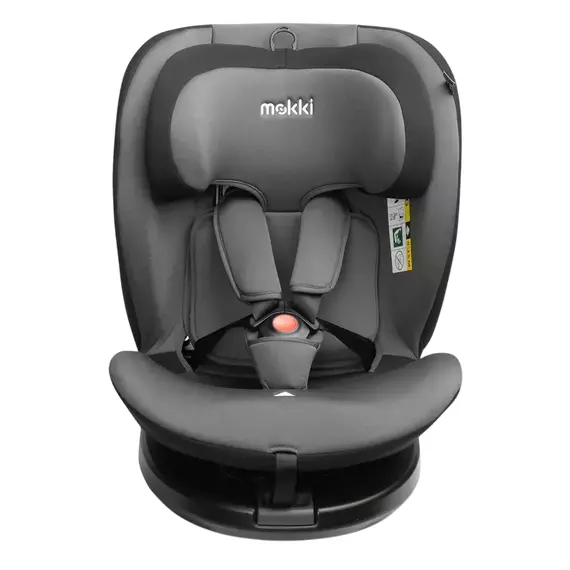 Scaun auto Caretero Mokki i-Size, Grupa 0+/1/2/3 (0-36 kg), Gri, 3 image