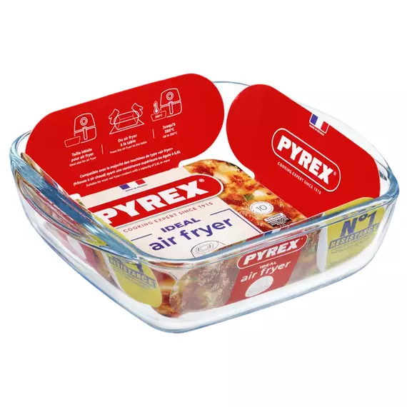 Tava de copt Pyrex 211B100, Transparent, 3 image