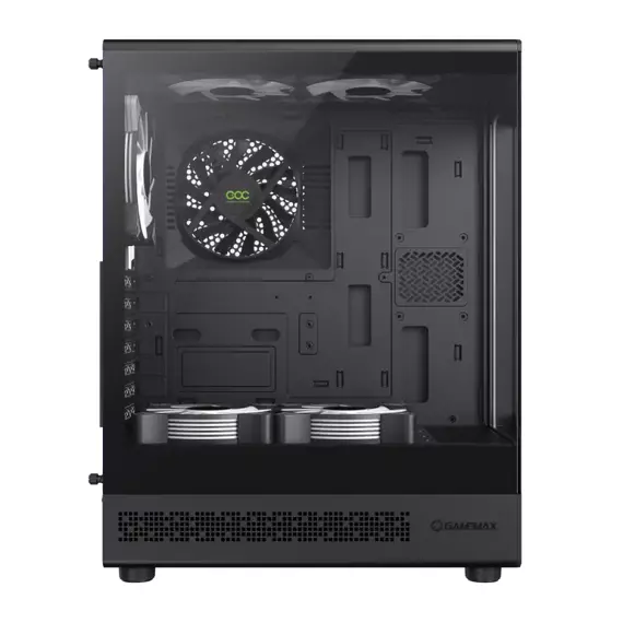Carcasă PC Gamemax Vista COC AB, Midi-Tower, Fără PSU, Negru, 8 image