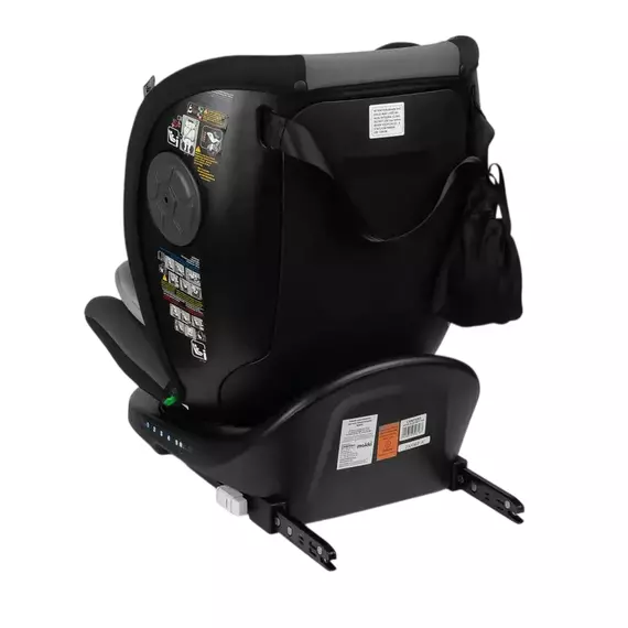 Scaun auto Caretero Mokki i-Size, Grupa 0+/1/2/3 (0-36 kg), Gri, 7 image