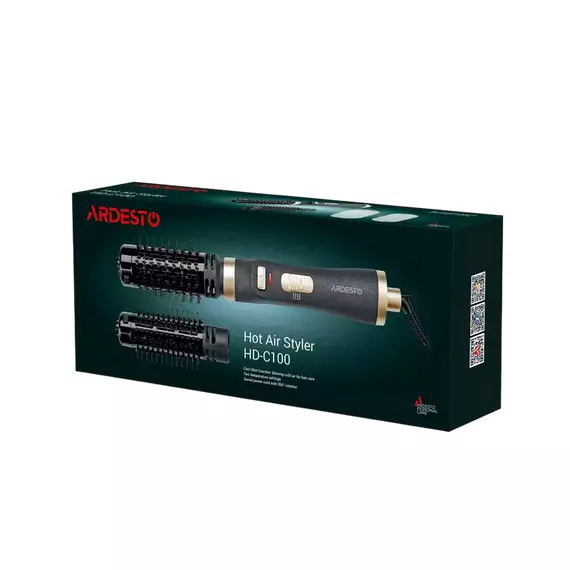 Uscător de păr-perie Ardesto HD-C100, 1000W, Negru, 6 image