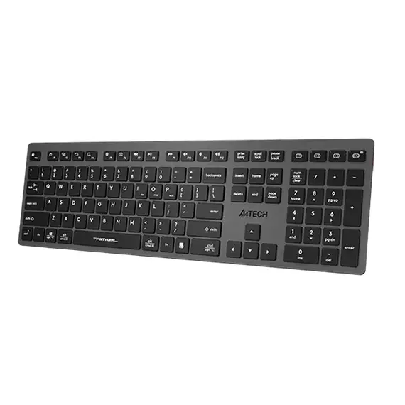 Tastatură A4Tech FBX50C, Fără fir, Grey, 2 image