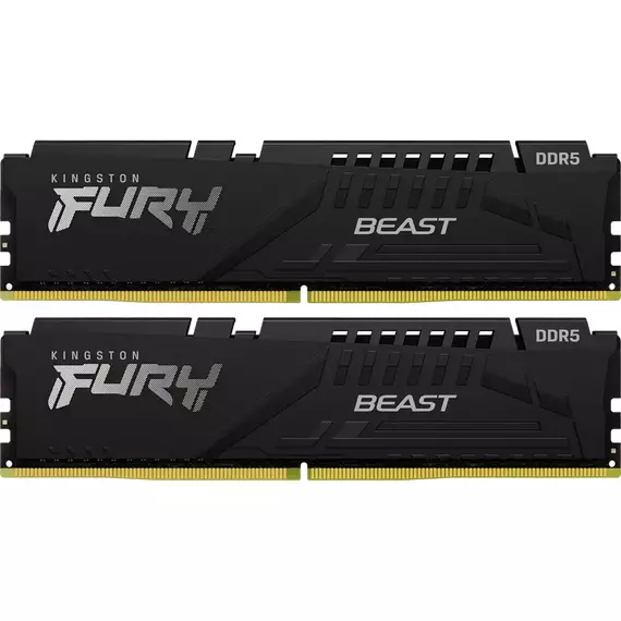 Memorie RAM Kingston FURY Beast, DDR5 SDRAM, 6000 MHz, 32 GB, KF560C30BBEK2-32, 4 image