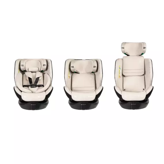 Scaun auto Caretero Lumi i-Size, Grupa 0+/1/2/3 (0-36 kg), Verde, 7 image