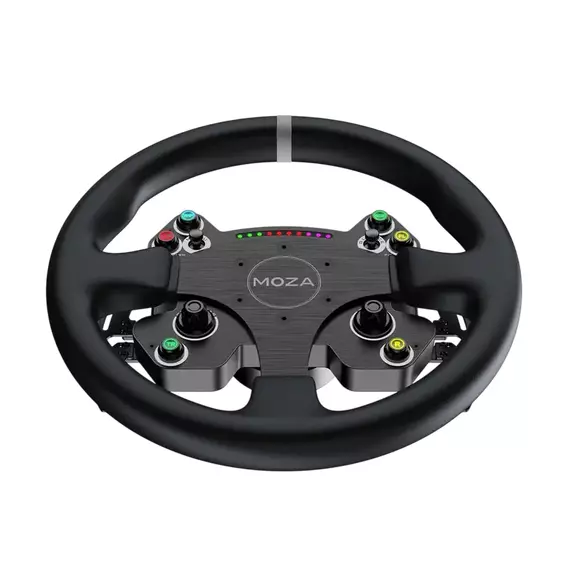 Volan Gaming MOZA CS V2P Steering Wheel, Negru, 2 image