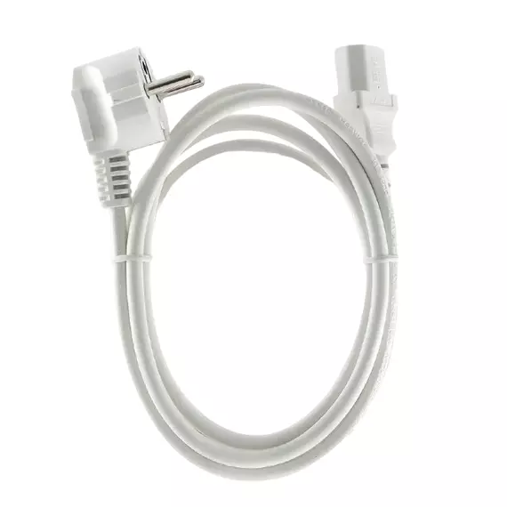 Cablu de alimentare Cablexpert PC-186W-VDE, 1.8 m, Alb, 4 image