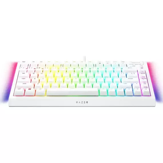 Tastatură Razer BlackWidow V4 75%, Cu fir, Alb, 4 image