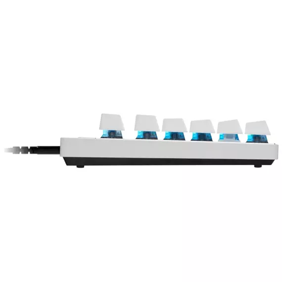 Tastatură Logitech G Pro X TKL Rapid, Cu fir, Alb, 5 image
