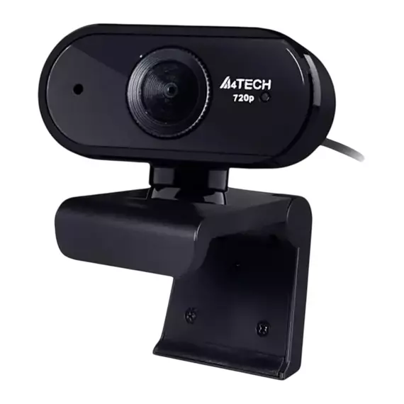 PC Camera A4Tech PK-825P, 720P HD Sensor, Built-in Microphone, Fixed Focus, HD Glass Lens, Black, 2 image