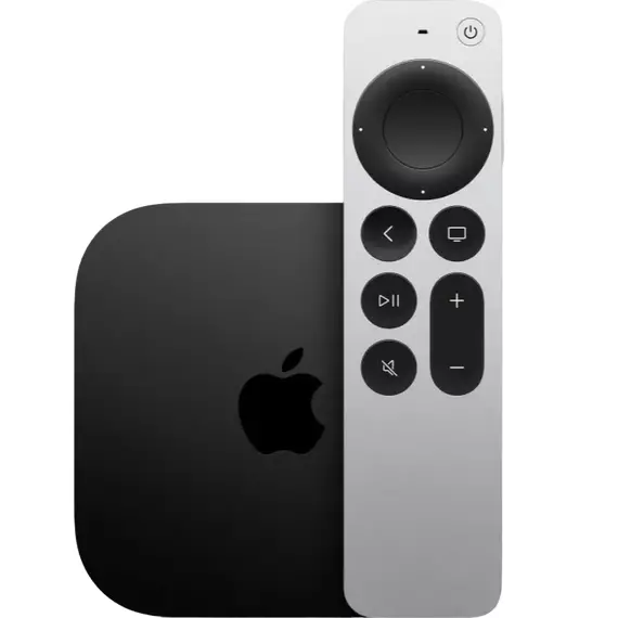 TV-Box Apple TV 4K Wi‑Fi + Ethernet 128GB (3rd gen), Negru, 6 image