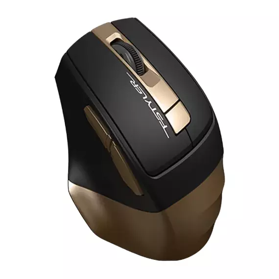 Mouse Wireless A4Tech FG35, Negru | Bronz, 4 image