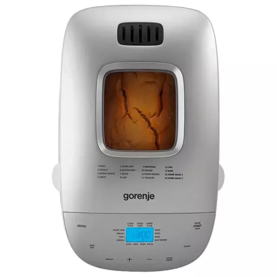 Mașină de pâine Gorenje BM1600WG, Alb, 2 image
