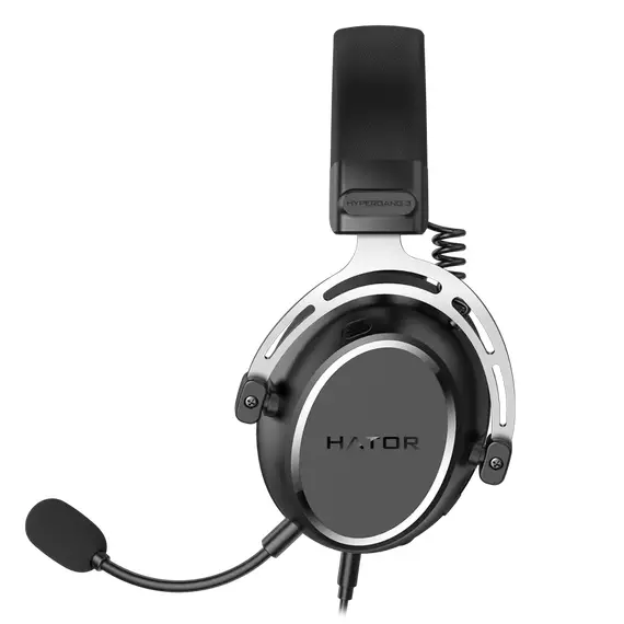 Căști gaming HATOR Hypergang 3, Cu fir, Negru, 7 image