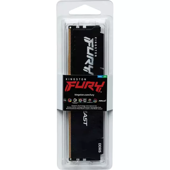 Memorie RAM Kingston FURY Beast, DDR5 SDRAM, 5600 MHz, 8GB, KF556C40BB-8, 5 image