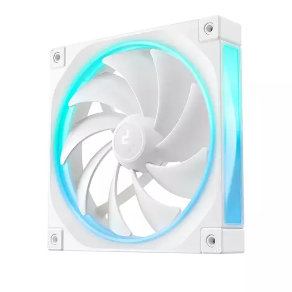 PC Case Fan Deepcool FL14 ARGB 140x140x25mm, ≤31.46 dB, 66,59CFM, 500-1700RPM, PWM, Hydro Bearing, 4, 4 image